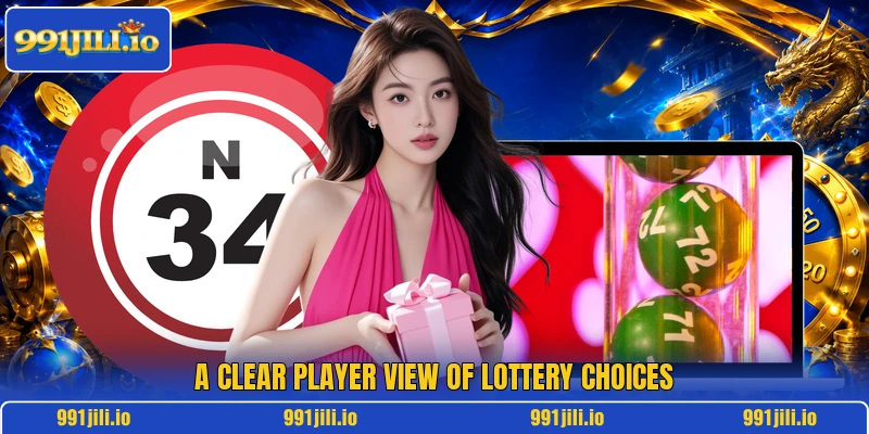 A clear player view of lottery choices