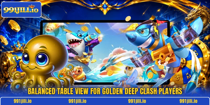 Balanced table view for Golden Deep Clash players