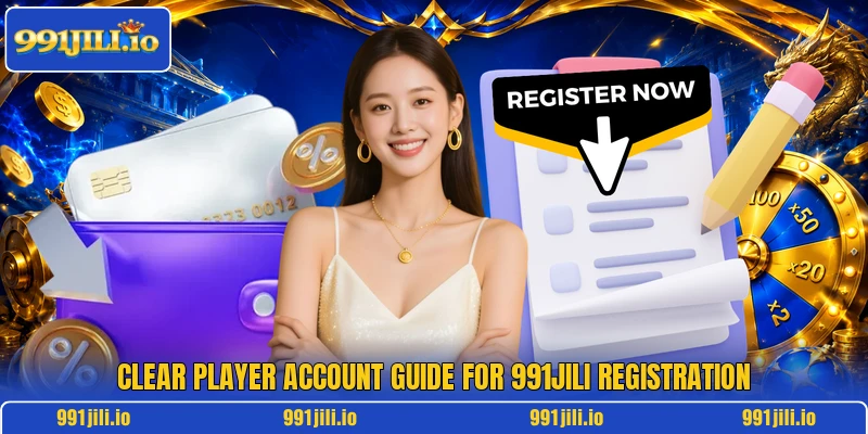 Clear player account guide for 991JILI registration