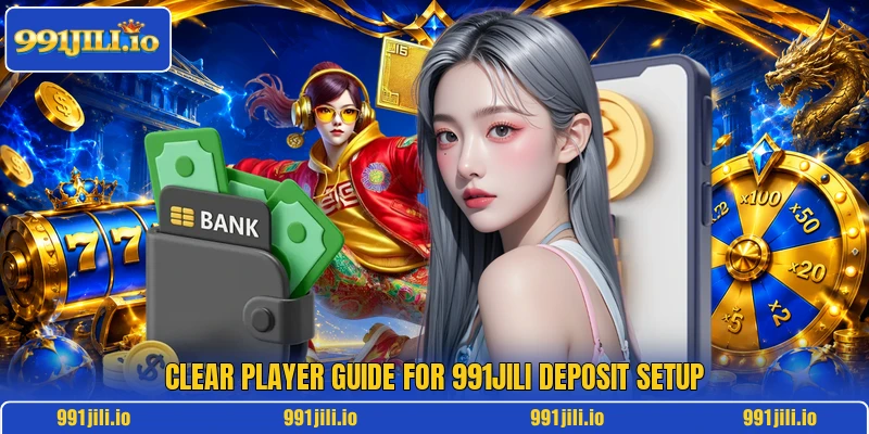 Clear player guide for 991JILI deposit setup