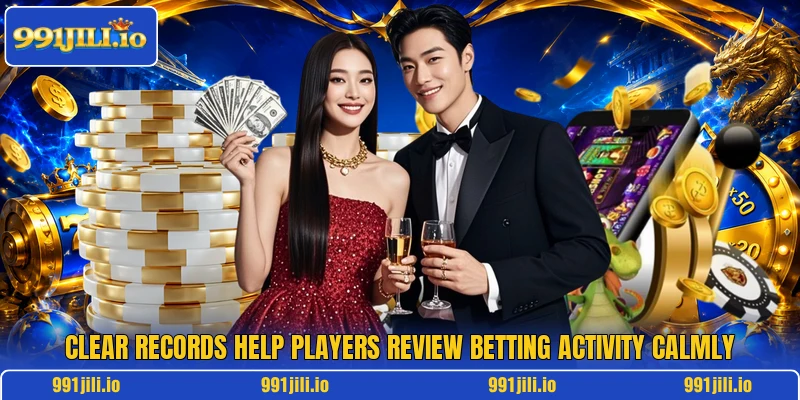 Clear records help players review betting activity calmly
