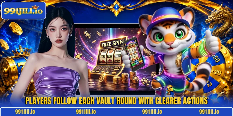 Players follow each vault round with clearer actions