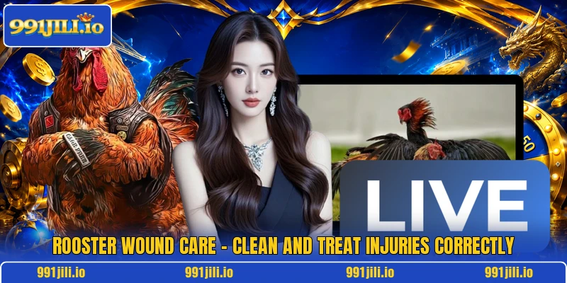 Rooster Wound Care – Clean And Treat Injuries Correctly