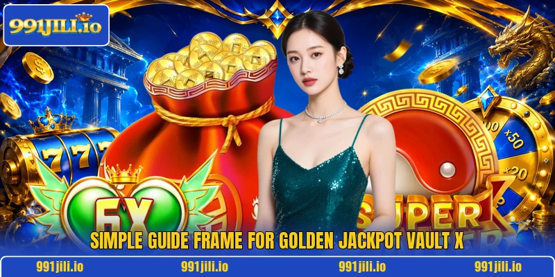 Simple guide frame for Golden Jackpot Vault X