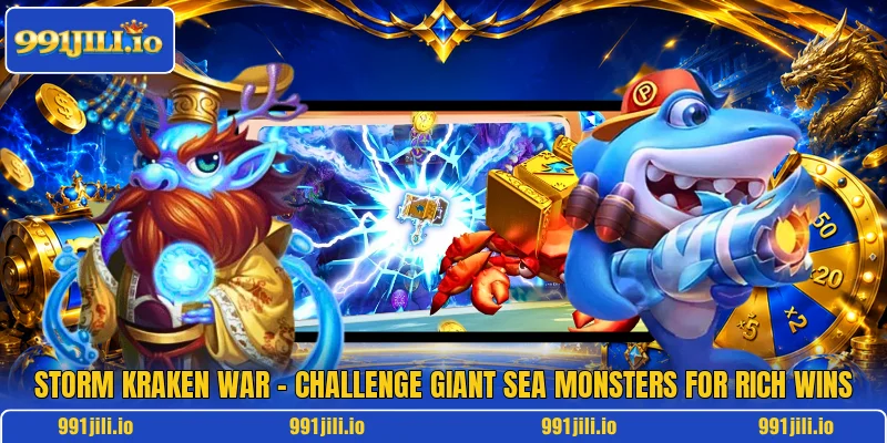 Storm Kraken War – Challenge Giant Sea Monsters For Rich Wins