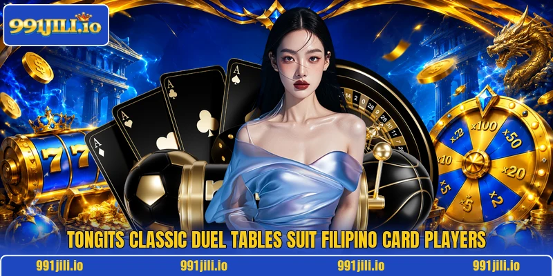 Tongits Classic Duel tables suit Filipino card players